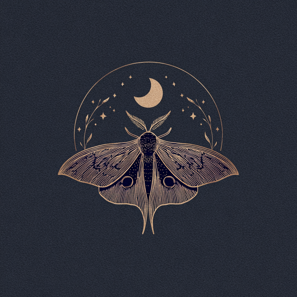 LP Psychotherapy moth logo